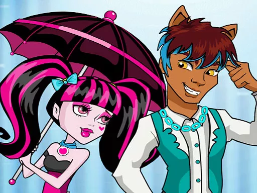 Monster High Couple Dressup - game thumbnail image