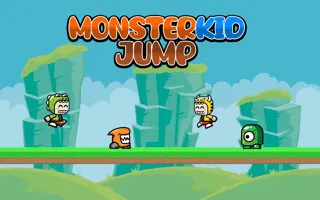 Monster Kid Jump - game thumbnail image