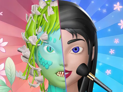 Monster Makeup 3D - game thumbnail image