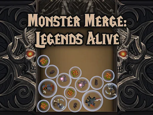 Monster Merge Legends Alive - game thumbnail image