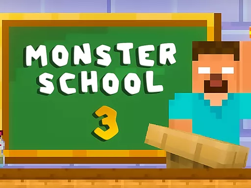 Monster School Challenge 3 - game thumbnail image