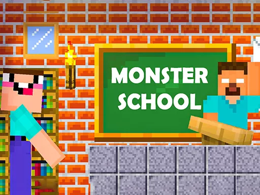 Monster School Challenges - game thumbnail image