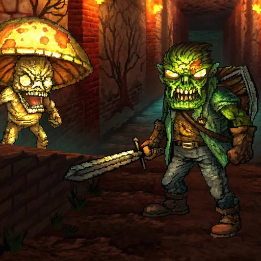 Monster Slayer Merge & Survive game thumbnail image