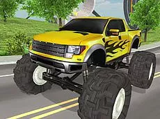 Monster Truck Driving Simulator Game - game thumbnail image