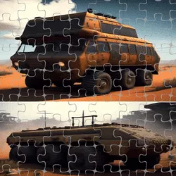 Monster Truck Jigsaw Frenzy - game thumbnail image