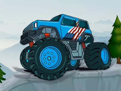Monster Truck Mountain Climb - game thumbnail image