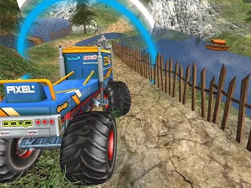 Monster Truck Offroad Driving Mountain - game thumbnail image