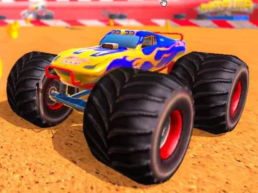 Monster truck Offroad Stunts - game thumbnail image