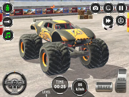 Monster Truck Simulator Game - game thumbnail image