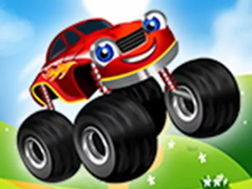 Monster Trucks Kids Racing - game thumbnail image