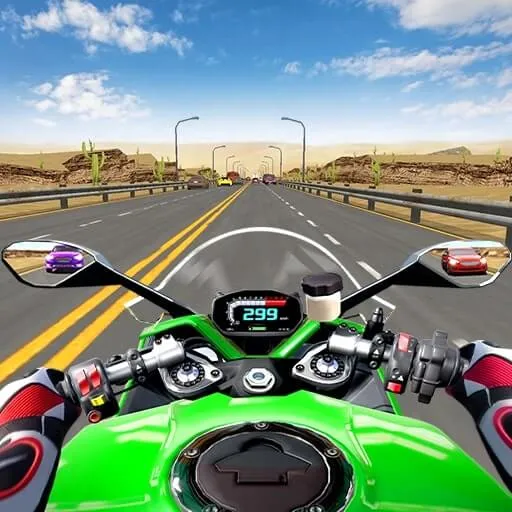 Moto Road Rash 3D 2 game thumbnail image