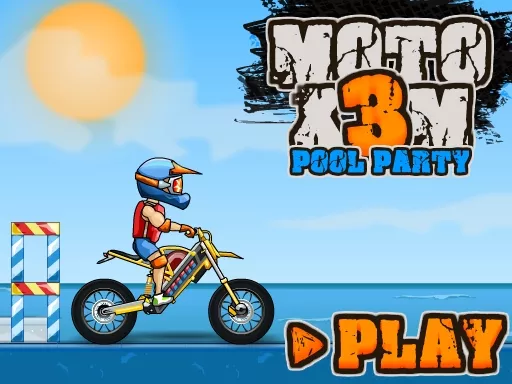 Moto X3M Pool Party - game thumbnail image
