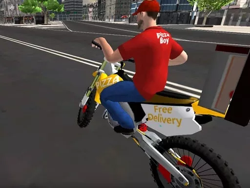 Motor Bike Pizza Delivery 2020 - game thumbnail image
