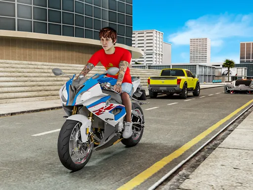 Motorcycle simulator offline - game thumbnail image