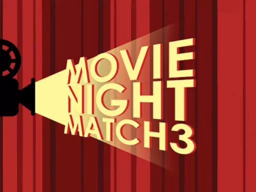 Movie Night Match 3 - game thumbnail image