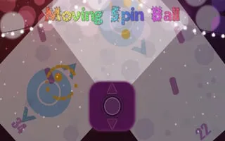 Moving Spin Ball - game thumbnail image