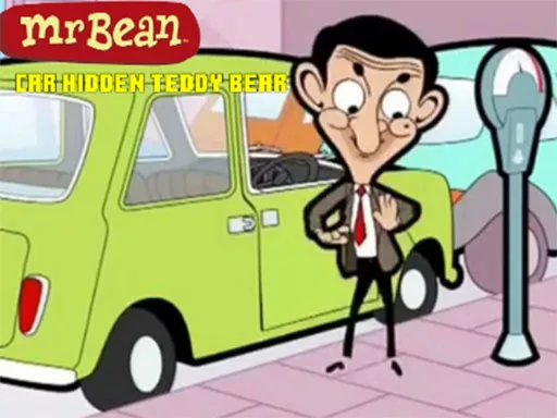 Mr Bean Car Hidden Teddy Bear - game thumbnail image