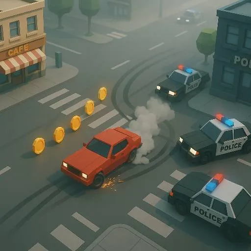 Mr. Drifter: Car Chase Simulator game thumbnail image
