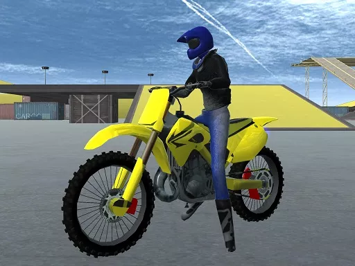 MSK Trial Dirt Bike Stunt - game thumbnail image