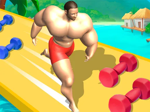 Muscle Bridge Race 3d game thumbnail image