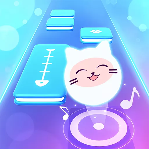 MUSIC CAT! PIANO TILES GAME 3D - game thumbnail image