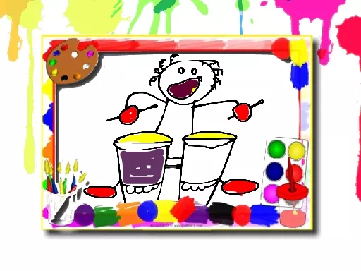 Music Coloring Book - game thumbnail image