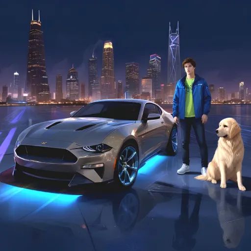Mustang City Driver game thumbnail image