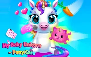 My Baby Unicorn - Pony Care - game thumbnail image