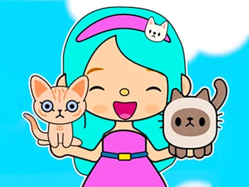 My Cat Town game thumbnail image