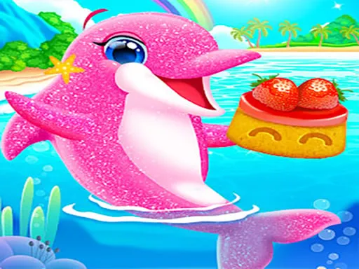 My Twin Dolphin Baby Care - game thumbnail image