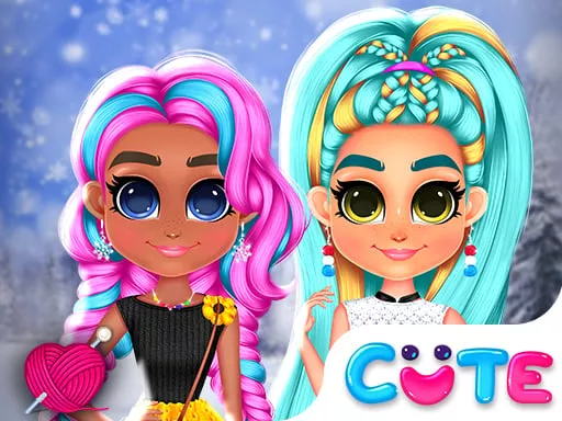 My Winter Knit Fashion - game thumbnail image