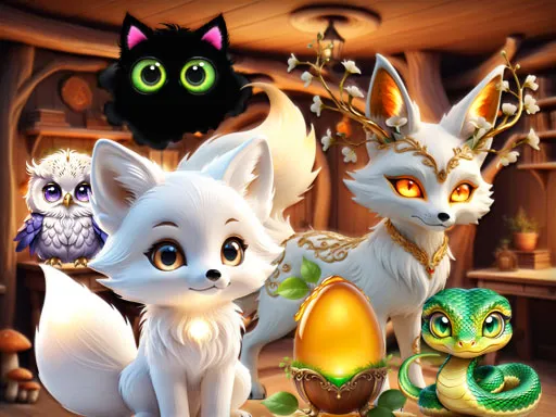 Mysterious Familiars Enchanted Bestiary game thumbnail image