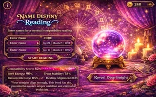 Name Destiny Reading - game thumbnail image