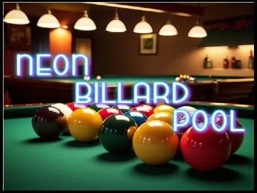 Neon Billard Pool - game thumbnail image