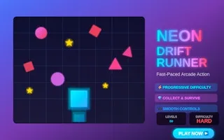 Neon Drift Runner - game thumbnail image