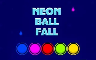 Neon Fall Ball - game thumbnail image