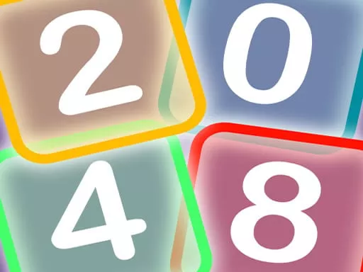 Neon Game 2048 - game thumbnail image