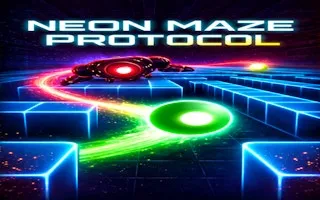Neon Maze Protocol - game thumbnail image