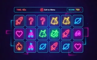 Neon Memory - game thumbnail image