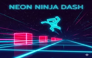 Neon Ninja Dash - game thumbnail image