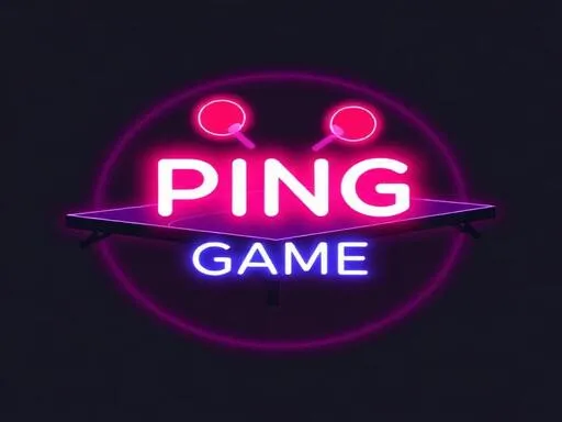Neon Ping Pong - game thumbnail image
