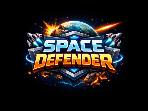 NEON SPACE DEFENDER - game thumbnail image