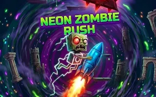 Neon Zombie Rush - game thumbnail image