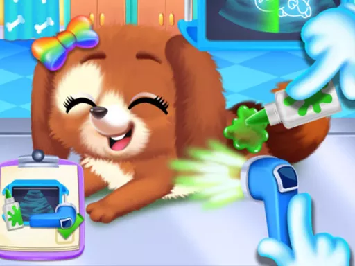 Newborn Puppy Dog Salon - game thumbnail image