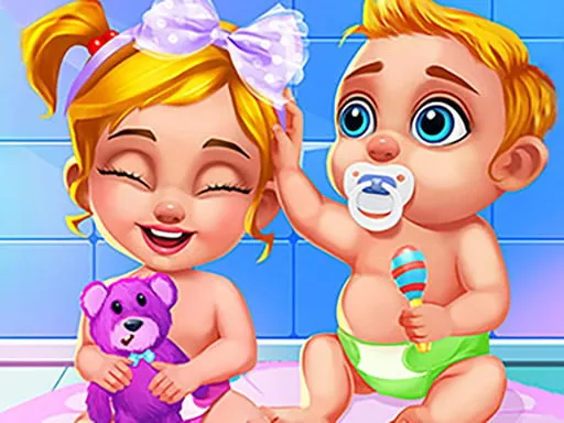 Newborn Sweet Baby Twins game thumbnail image