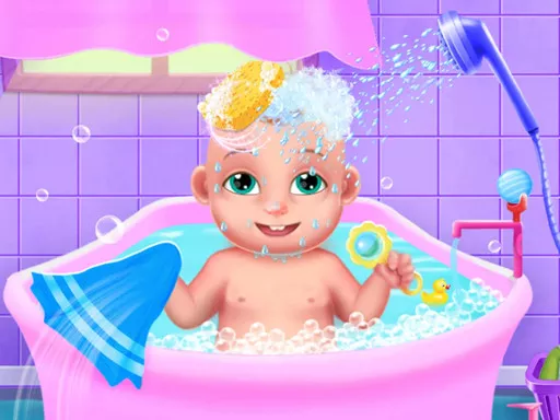 Newborn Twin Baby Care - game thumbnail image
