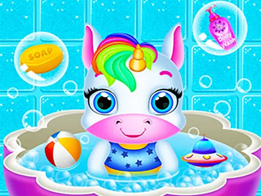 Newborn Unicorn Daycare game thumbnail image