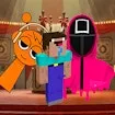 Nextbots on Minecraft Squid Game Sprunki game thumbnail image