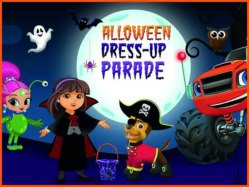 Nick jr. Halloween Dress up Parade - game thumbnail image