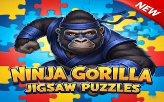 Ninja Gorilla Jigsaw Puzzles - game thumbnail image